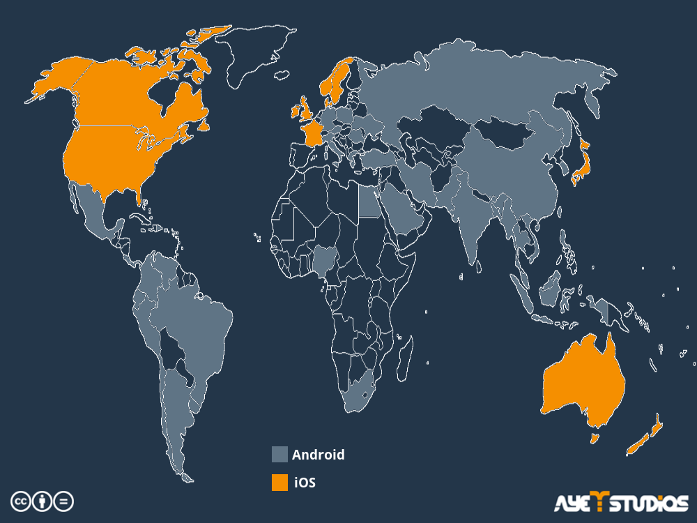 Карта мир андроид. Распространенность IOS И Android. Карта IOS И Android. Карта пользователей iphone и андроид. Карта мира андроид и IOS.